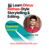 MagnatesMedia, Dhruv Rathee Video Editing Mastery (Worth ₹80,000)